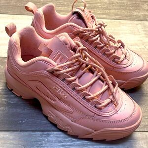 Fila Pastel Pink Disruptor Sneakers